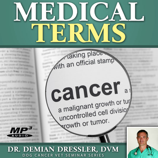 Dog Cancer Vocabulary and Understanding What Your Vet Really Means [MP3]